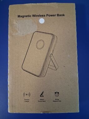 Magnetic Wireless Power Bank - Black